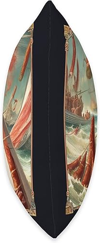 Miniatura 2 de The Battle of Salamis (#03) - Almohada (16 x 16 pulgadas), multicolor