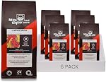 MYSTIQUE COFFEE | LE RÉVEIL MATIN | Breakfast Blend | Whole Bean Coffee Blend 100% Arabica | Dark Roast | Clean & Balanced | Full Body | Fairtrade and Organc | Beans | 454g Bag