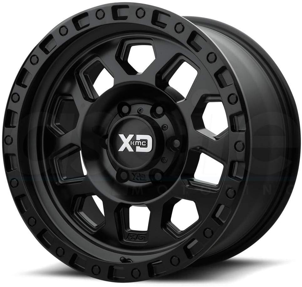 XD Series by KMC Wheels XD132 RG2 Black Wheel Chromium (hexavalent compounds) (17 x 8. inches /6 x 106 mm, 25 mm Offset)