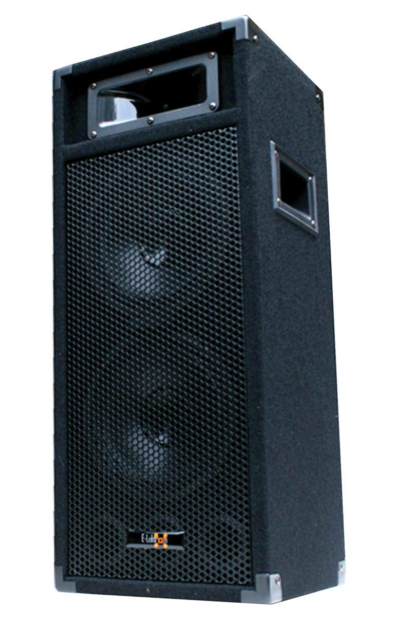 500W DJ Party Lautsprecher Box doppel 8" Bass - E-Lektron PW220