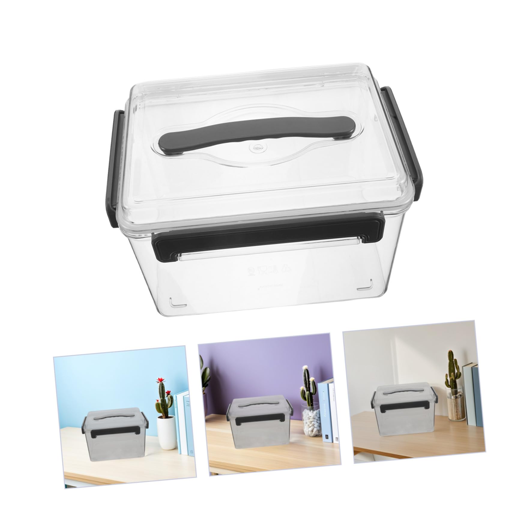 SHINEOFI Acryl Kameragehäuse Kameratascheneinsatz für Digitalkamera Zubehör und Objektivfilter Transparent Leicht Schneller Zugriff für Reisen und Studio für Fotografen