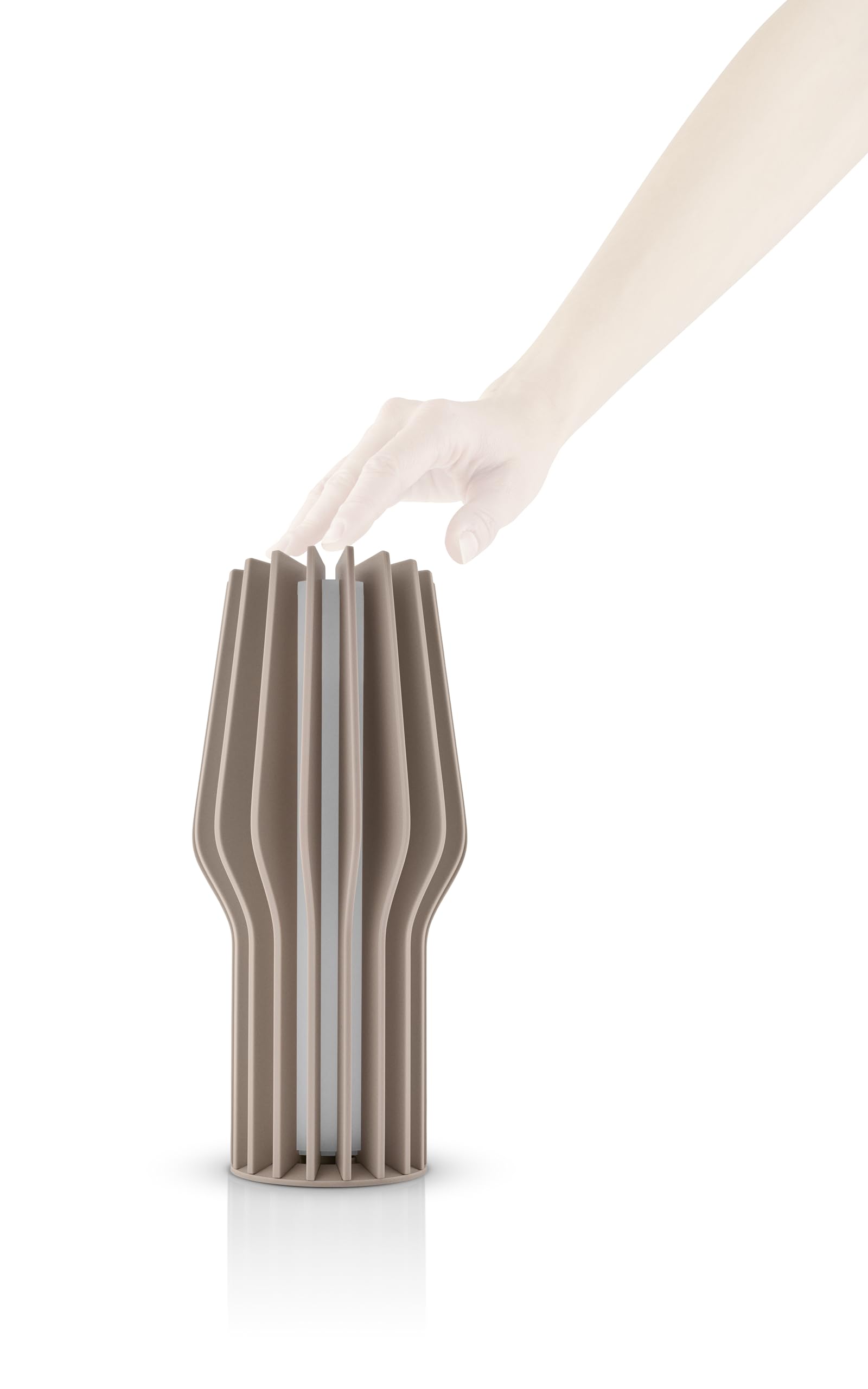 EVA SOLO Radiant - Lampade a LED da 25 cm, colore beige perlato