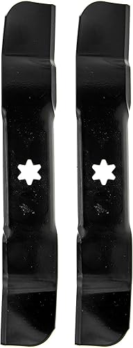 CUB CADET 742-05130-0637 Cortacésped de césped de 28 pulgadas con cuchilla CC600 de 14.2 pulgadas, paquete de 2 unidades