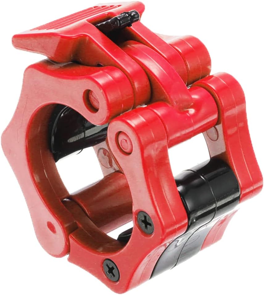 Barbell Clips Exercise Barbell Clamps Barbell Lock Collars Weight Lifting Clamps Bar Clips for Weightlifting Home Gym Training - Black 30cm. : Sports & Outdoors