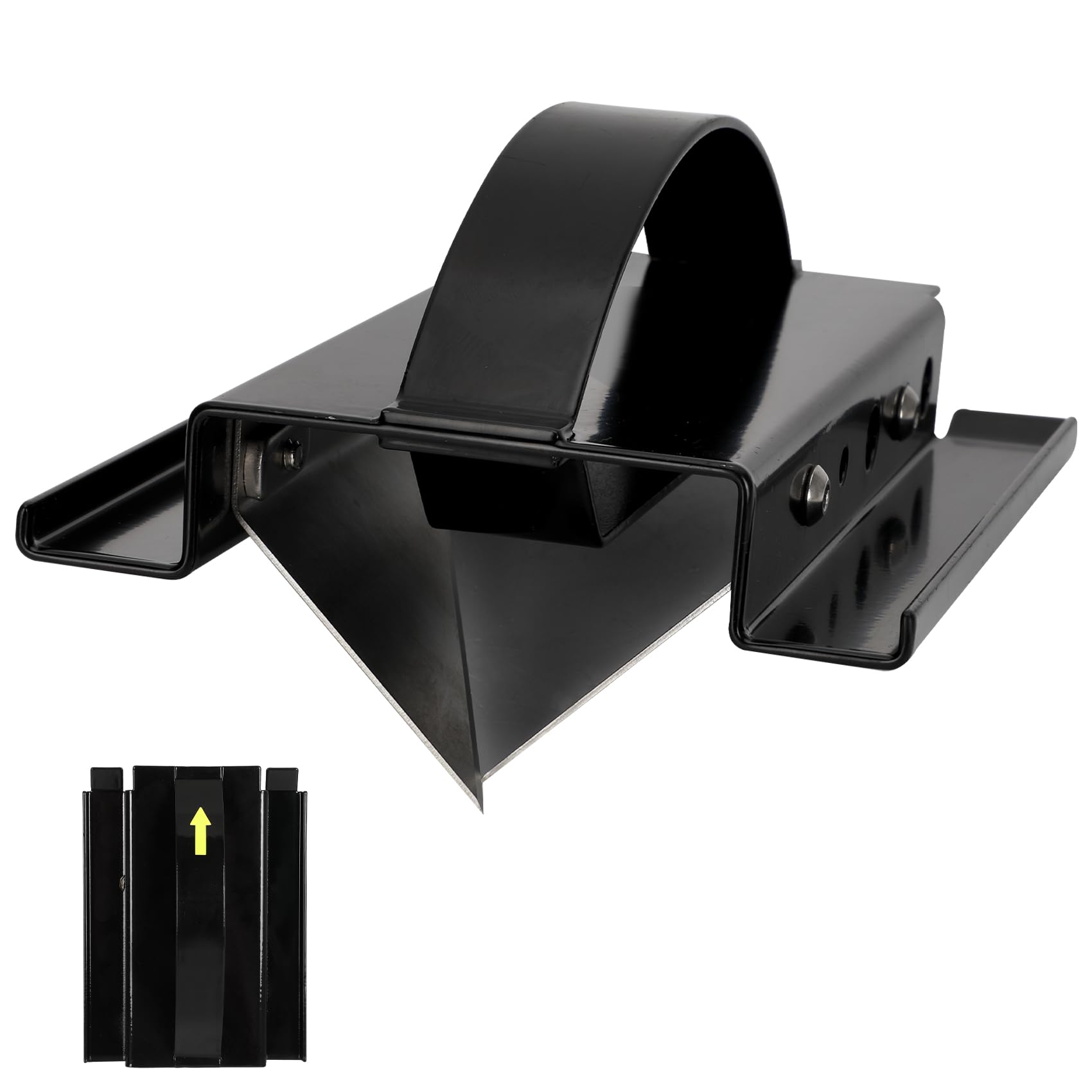 Herramienta de corte en V de 1.5 pulgadas, herramienta de corte de conductos HVAC para cortes de ranura en V en tablero de conductos, con cuchillas de acero inoxidable tratadas térmicamente