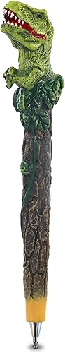 Planet Pens Tyrannosaurus Rex - Bolígrafos divertidos y bonitos para niños, adolescentes y adultos, bolígrafo divertido para escritura escolar y