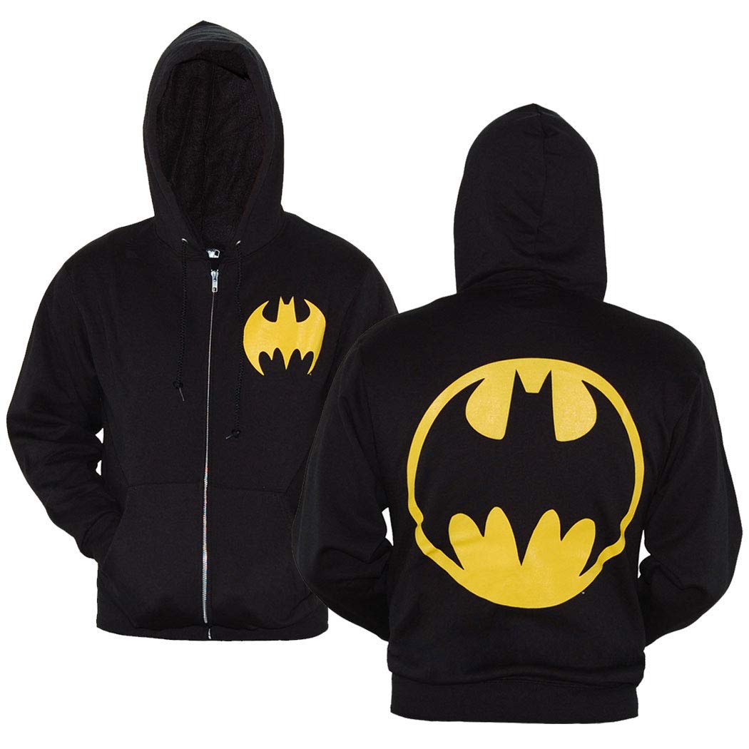 DC Comics Batman Symbol Zip-Up Hoodie