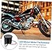 HEALLILY Motorcycle Speedometer Led Tachometer Gauge Automotive Tachometer Motorbike Modified Gauge