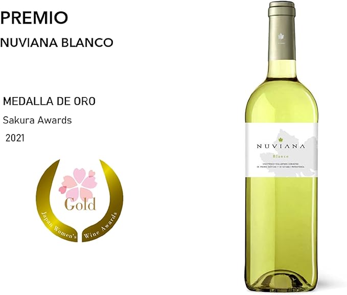 Nuviana - Vino Blanco - 75cl : Amazon.es: Alimentación y bebidas