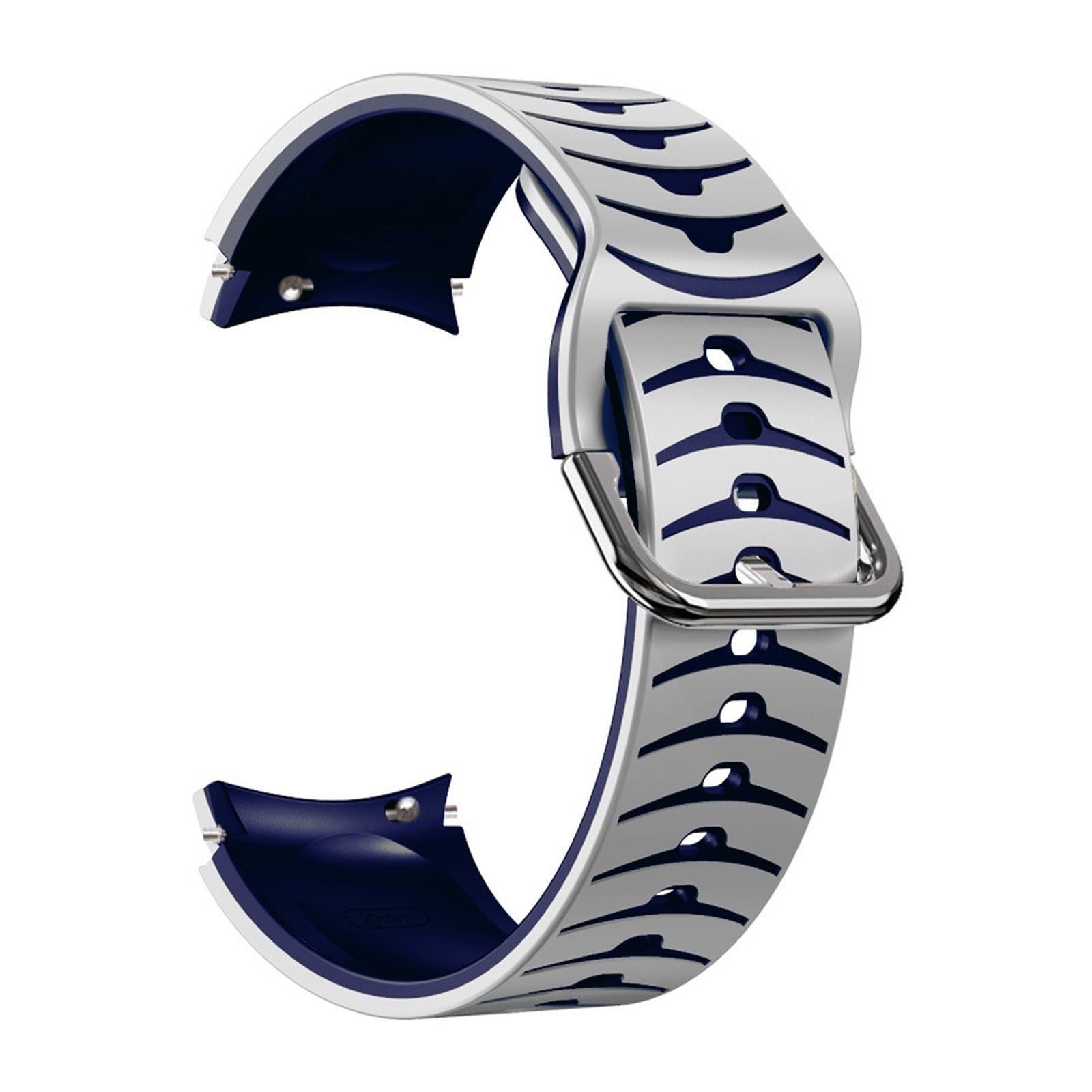 Bracelet en silicone pour Samsung Watch 6 5 4 44 mm 40 mm/4 Classic 46 mm 42 mm 5pro 45 mm Bracelet pour Galaxy Watch 6Classic 43 47 mm, Watch 6 40mm, Agate