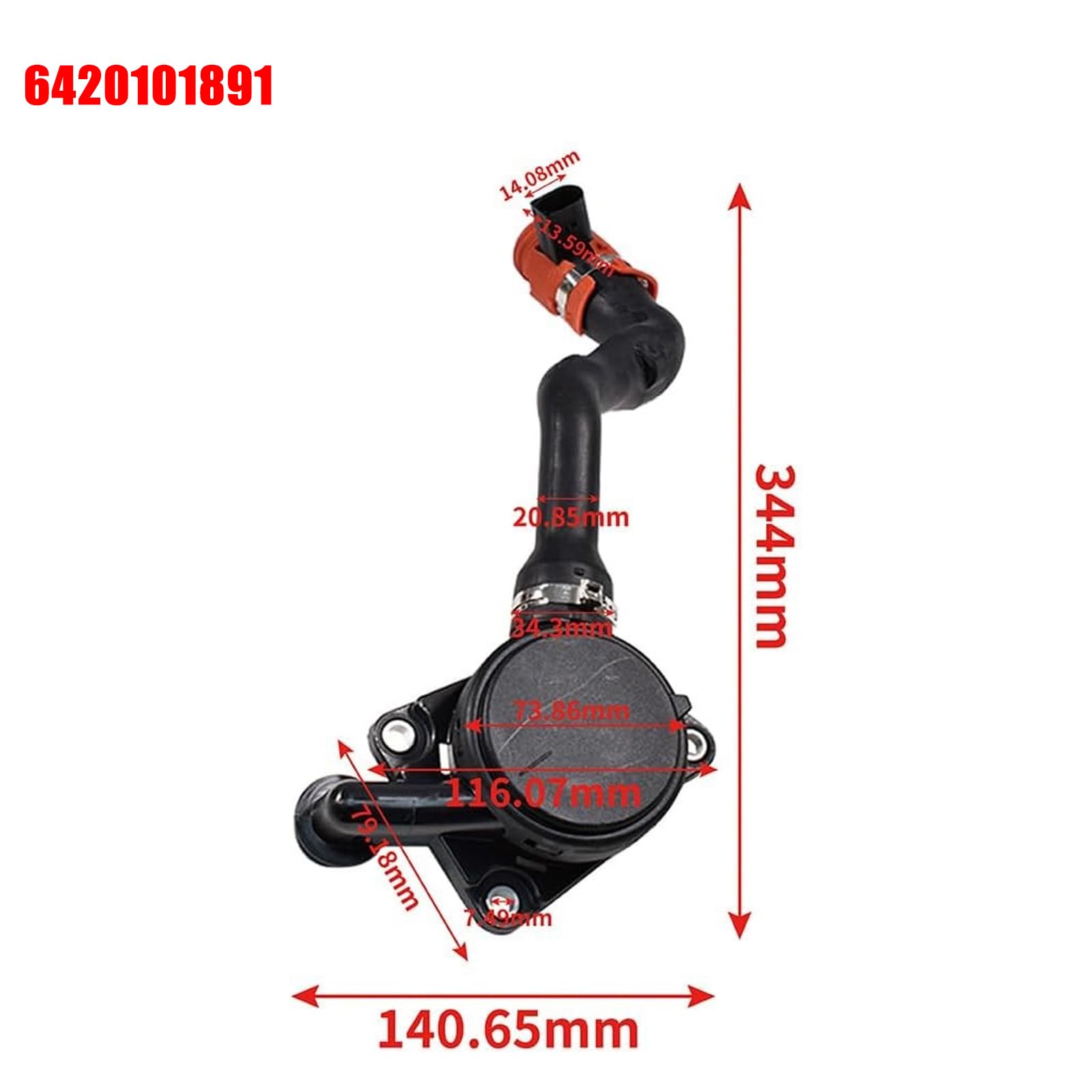 Vannes d'aération de carter de rechange 6420101891 A6420101891 A6420100891 A6420100891 Vannes de reniflard pour W164 W203 W204