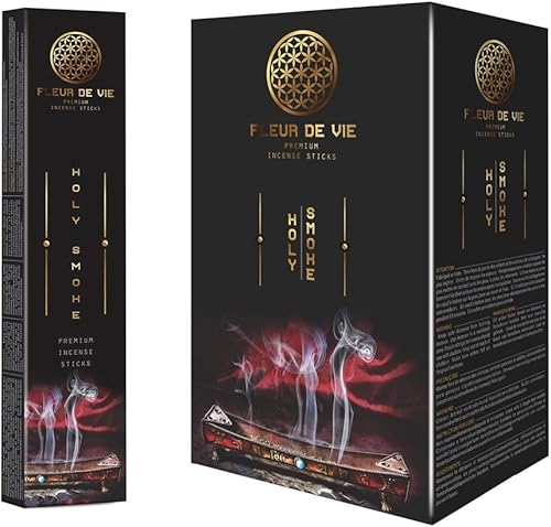 Miniatura 5 de Aromas de incienso auténticos y elegantes hechos a mano (caja de 12 x 15 palos) (Seed of Life)