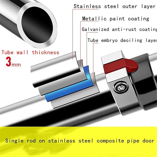 Miniatura 4 de Barras de entrenamiento ajustables de acero horizontal para puerta para el hogar, barra de deporte, entrenamiento, dominadas, entrenamiento de