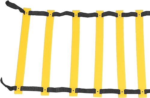 Miniatura 8 de Yuecoom Escalera de agilidad fija, Escalera de velocidad de agilidad de entrenamiento de polipropileno, Juego de entrenamiento de agilidad de