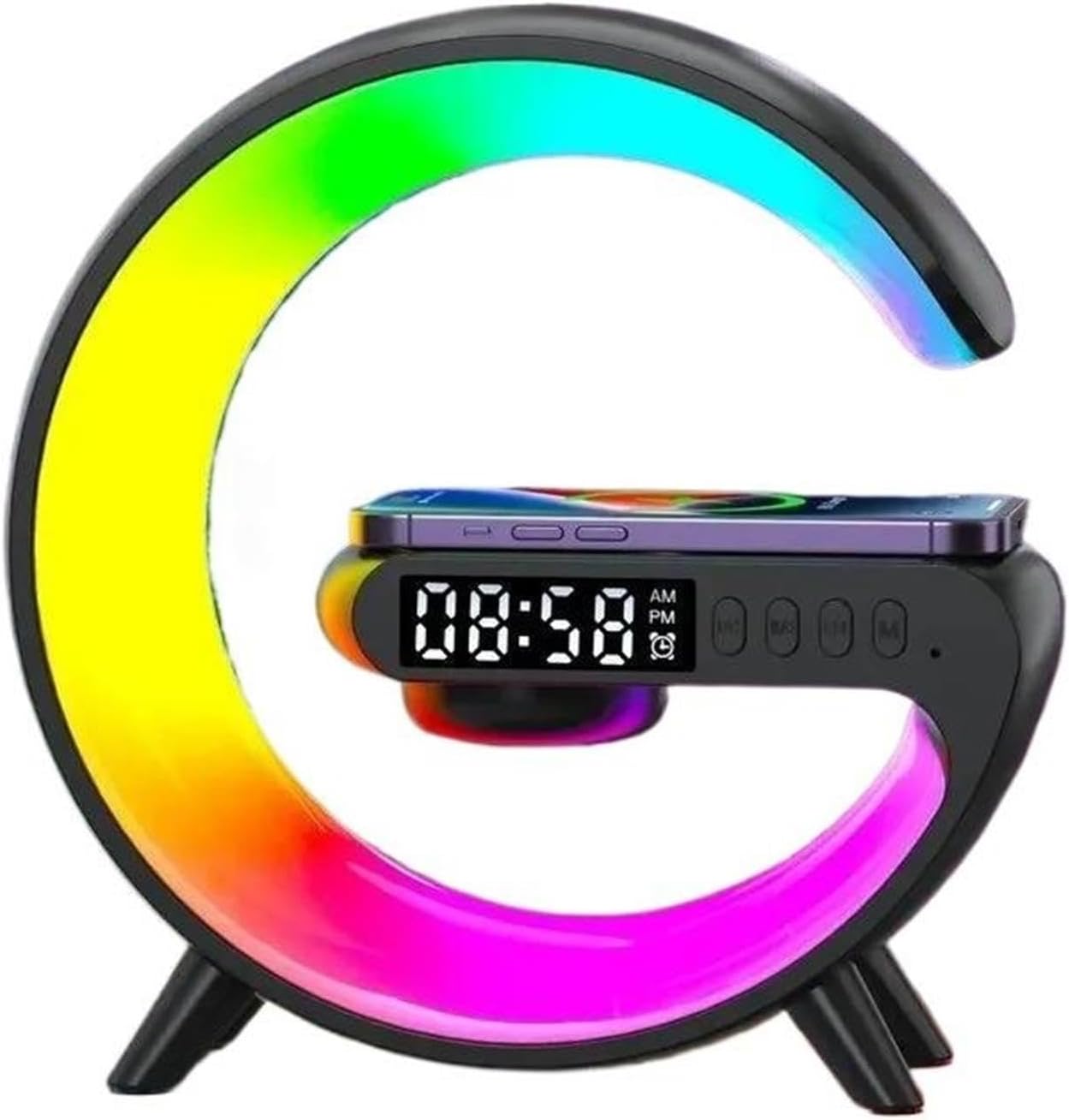 Mini Wireless Charging Speaker Lamp