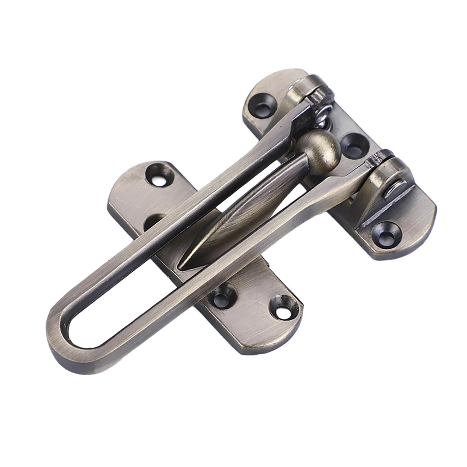 Kalttoy Bronze Door Security Swing Handle Latches Childproof Door Set & Against Theft Protections For Home & Hotel Use Provides Swing Handle