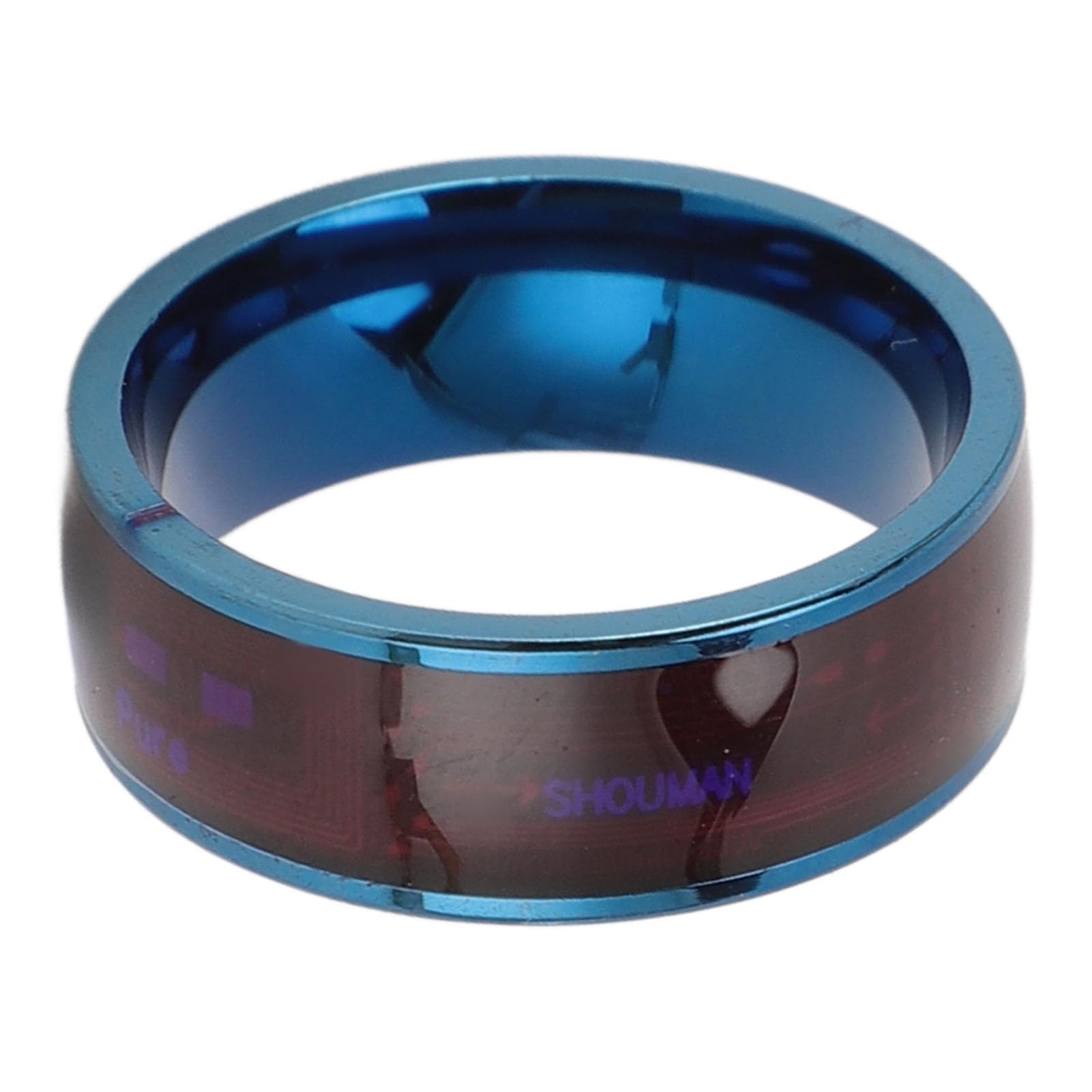 DepisutaDepisuta Smart NFC Ring, Ntag213 Chip Wearable Smart Ring Universal for Mobile Phone, Lightweight Intelligent Ring for Unlock Smart Door Locks, Card Recharge, Unlocking Smartphone (10)