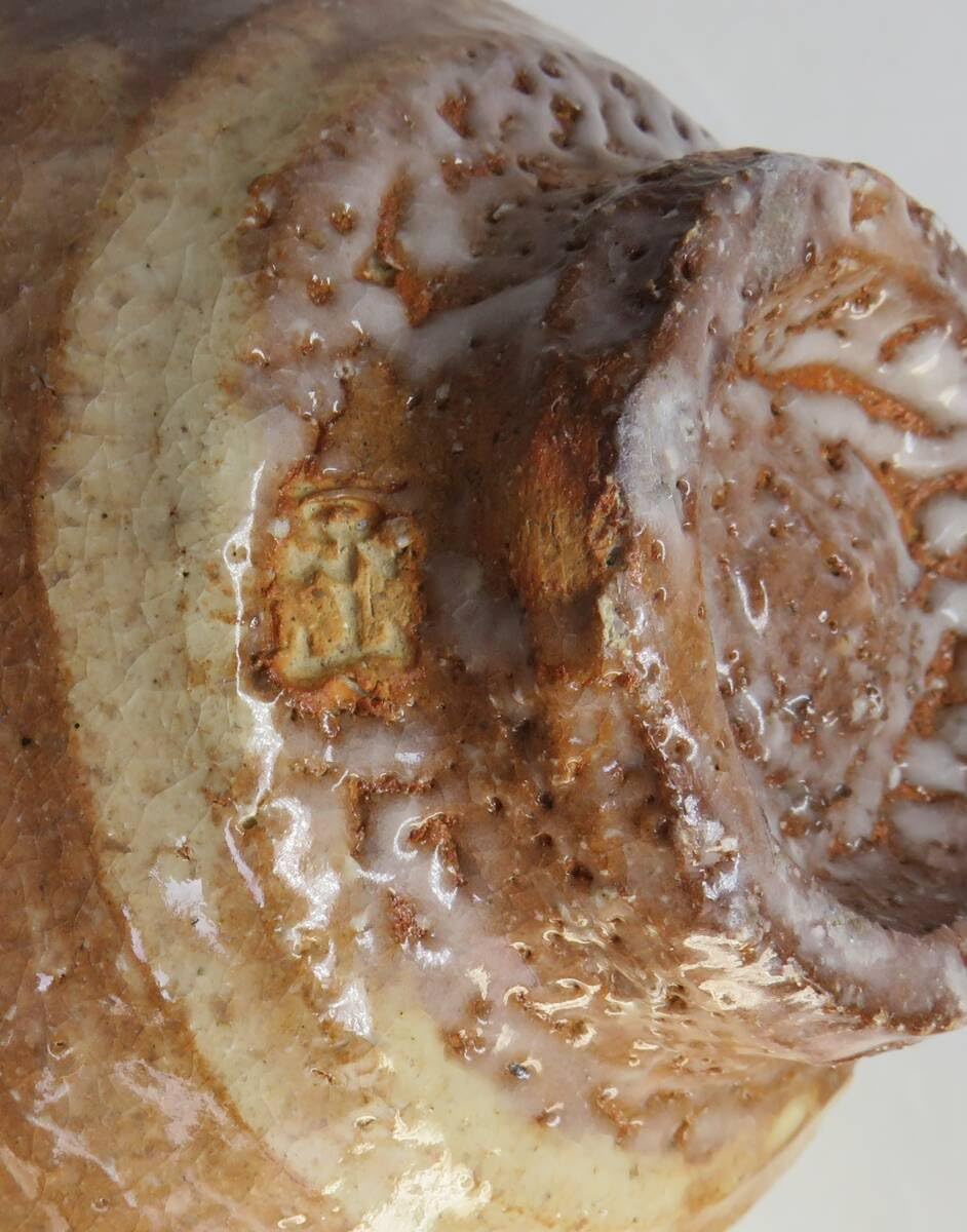 萩茶碗 山本京山 山水庵 人丸窯 共箱 M888 萩茶碗 山本京山 山水庵 人丸窯 共箱 M888