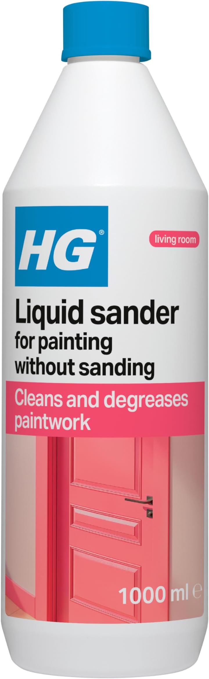HG Liquid Sander Concentrated Pre Paint Cleaner, Degreaser by HG Cleaning Products, Degreasing Cleaner Removes Dirt & Grease Pre-Painting, Prepares Paintwork & Untreated Surfaces - 1 Litre (309100106)