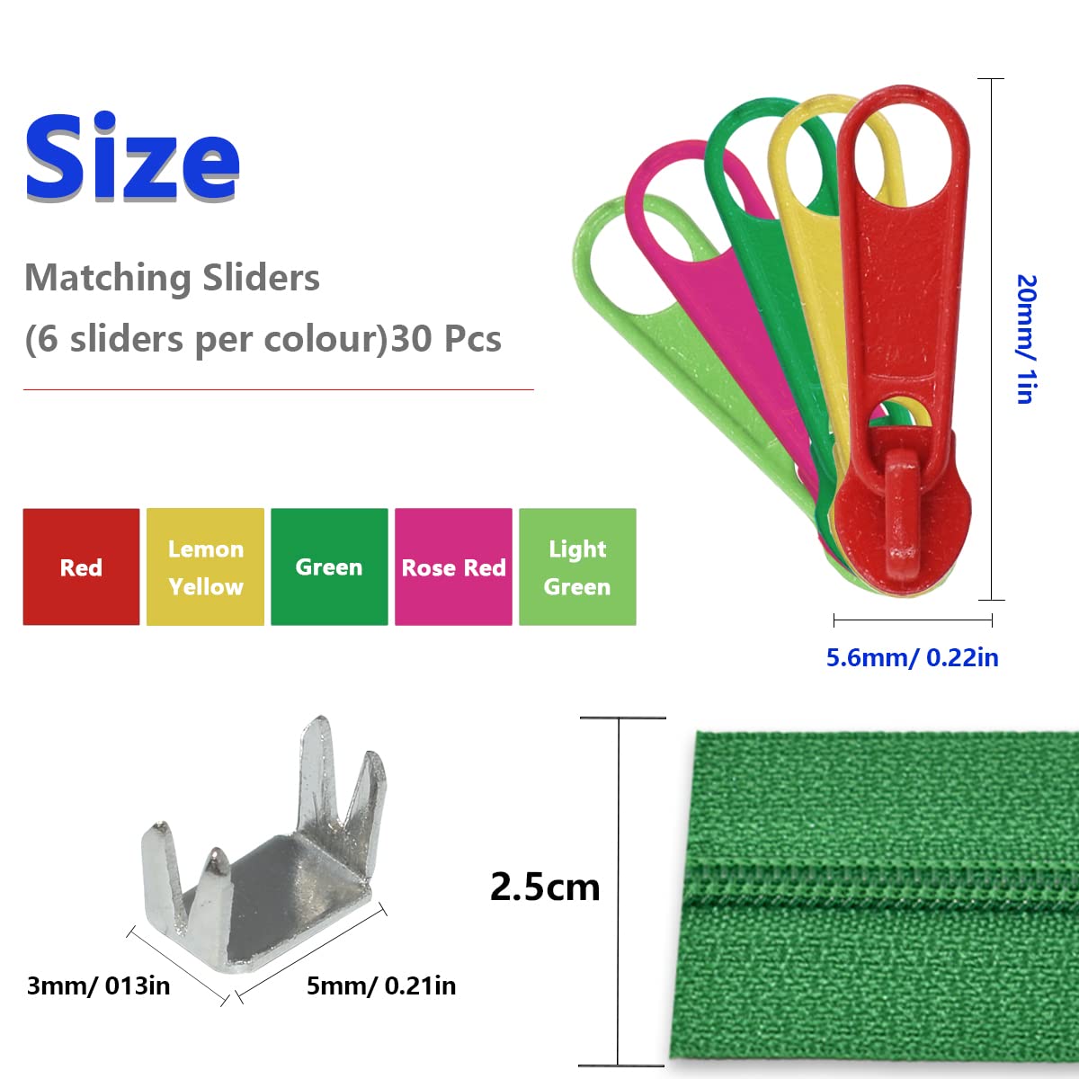 Meetee Cremalleras De Nailon De PVC Para Costura, Bolsa De Cosméticos