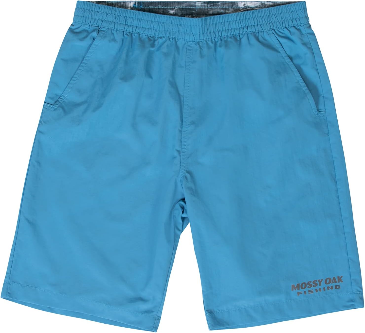 Mossy Oak Men's Fishing Shorts for Men, Swim Trunks