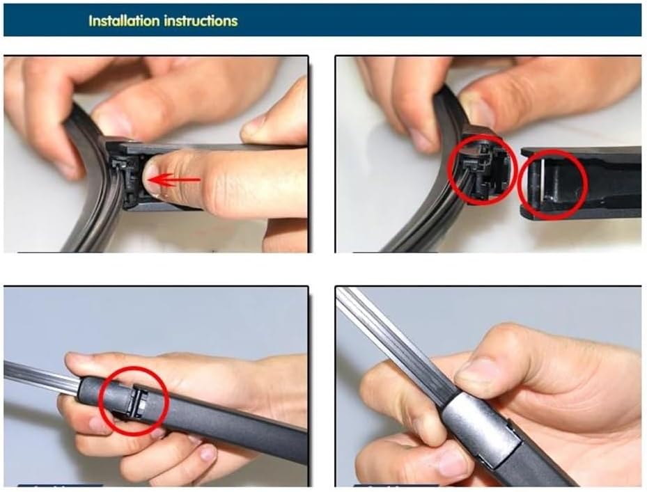 Car Wipers Rear Windshield Window Wiper Kit For C-class W203 For Wagon For Estate 2000-2007 Windscreen Wiper Blade Arm Set Wiper Blade