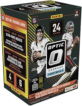 2024 Donruss Optic Football Blaster - 24 Football Cards per Box