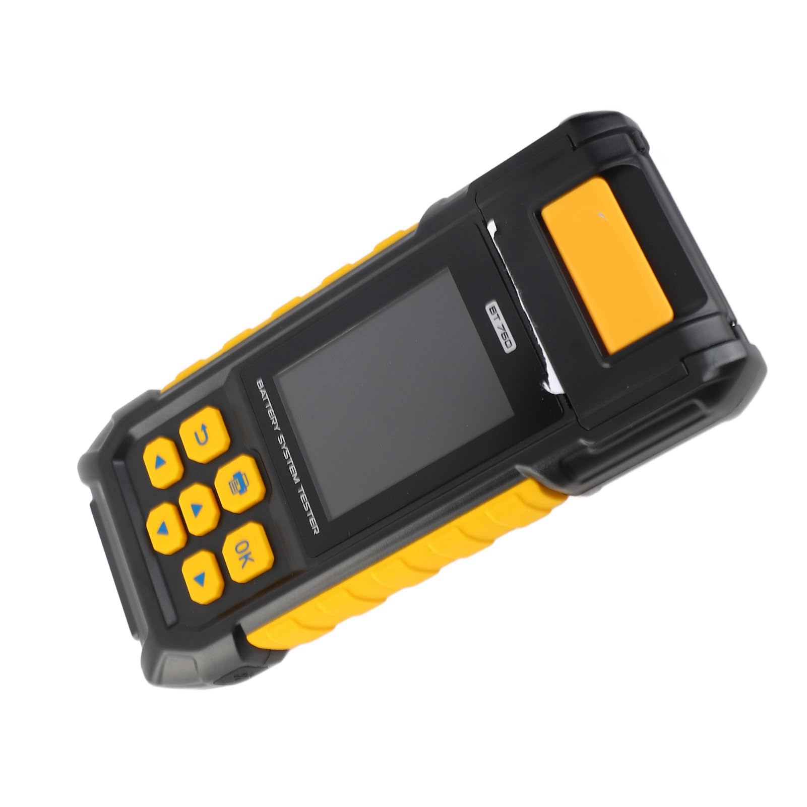 Dioche Analizzatore Digitale di Carico per Batterie per Auto da 12 V per Autoveicoli Digitale con Stampante Integrata per Batterie Normali Allagate, AGM e Al Gel, Supporto Multilingue, Accurato