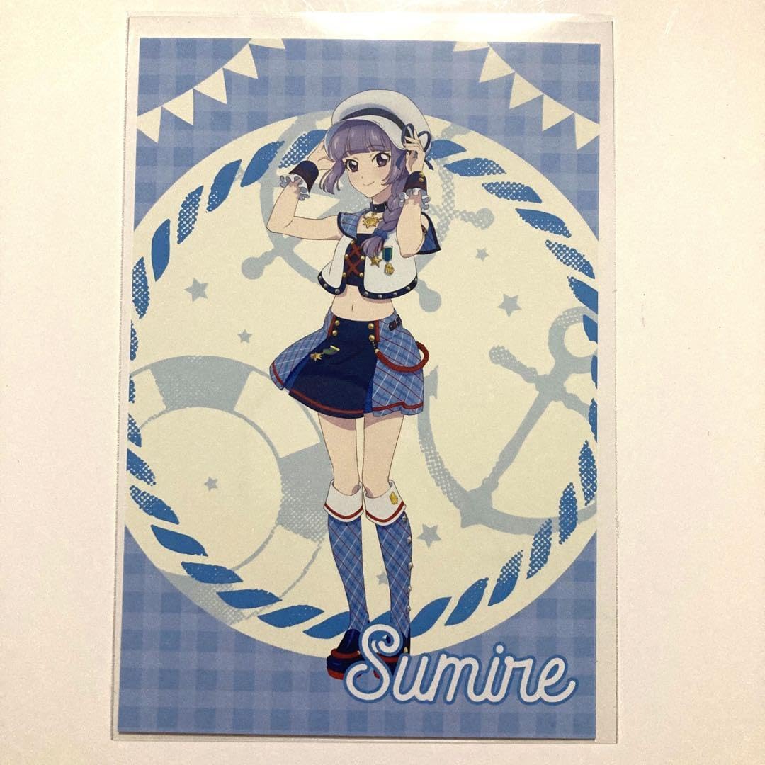 Amazon | アイカツ トリコロール 氷上スミレ ポストカード | ポスト