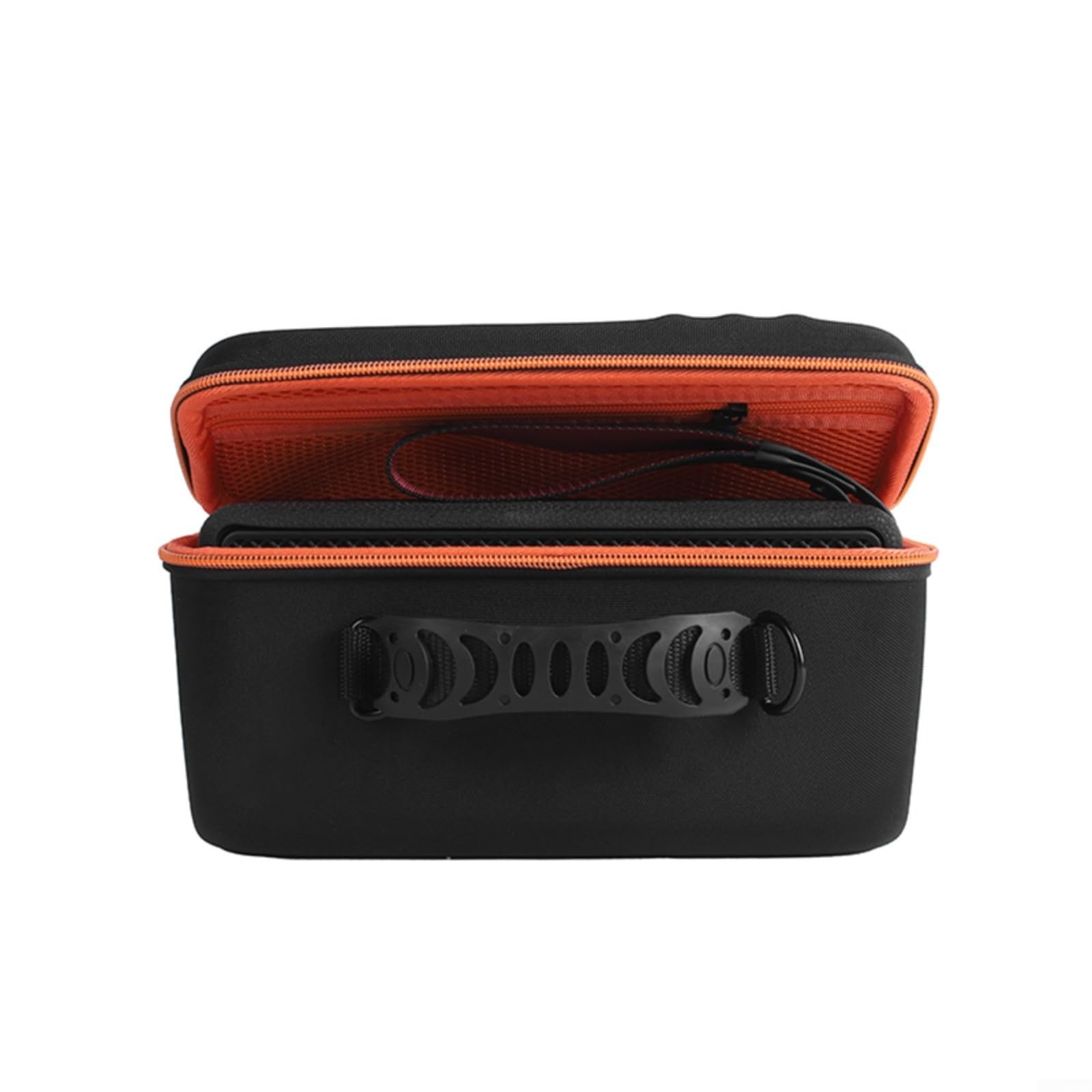 Custodia rigida da viaggio per altoparlanti Marshall Middleton II, impermeabile, con tracolla, resistente agli urti, 26 x 13 x 13,5 cm, colore nero/arancione per esterni e viaggi (arancione)