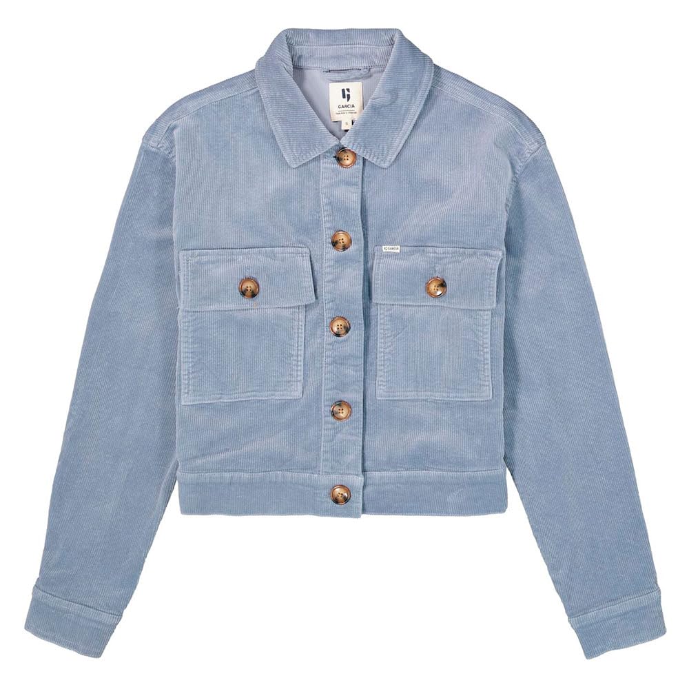 GARCIA Jungen Langarmshirt, grau regulär fit V03601 gr.152/158