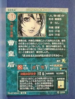 三国志大戦 しん皇后 Amazon.co.jp: 三国志大戦3 エクストラフィギュア 甘皇后 オリジナル