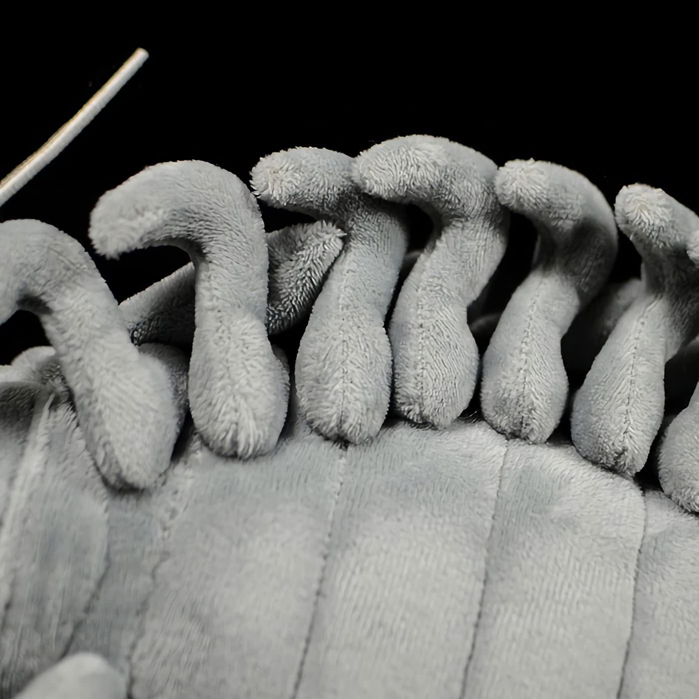 Nohito 11.8'' Realistic Grey Giant Isopod Plush Toy Marine Life Stuffed Animal Insect Simulation Worm Lice Pillow Isopod Arthropod Toys Doll (11.8'', Grey Giant Isopod)