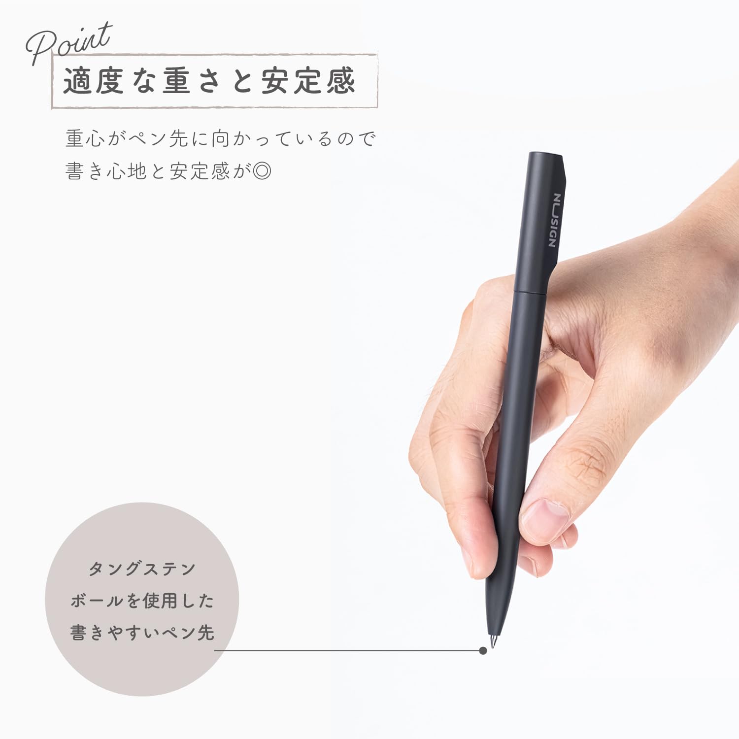 Amazon | 【インクのチップス】Gel Pen ジェルインクボールペン 黒
