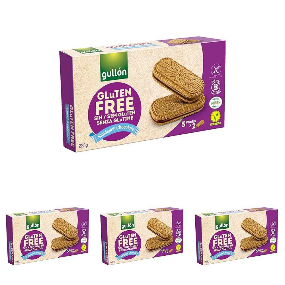 Sándwich de chocolate Gullón Sin Gluten 225g — view 8