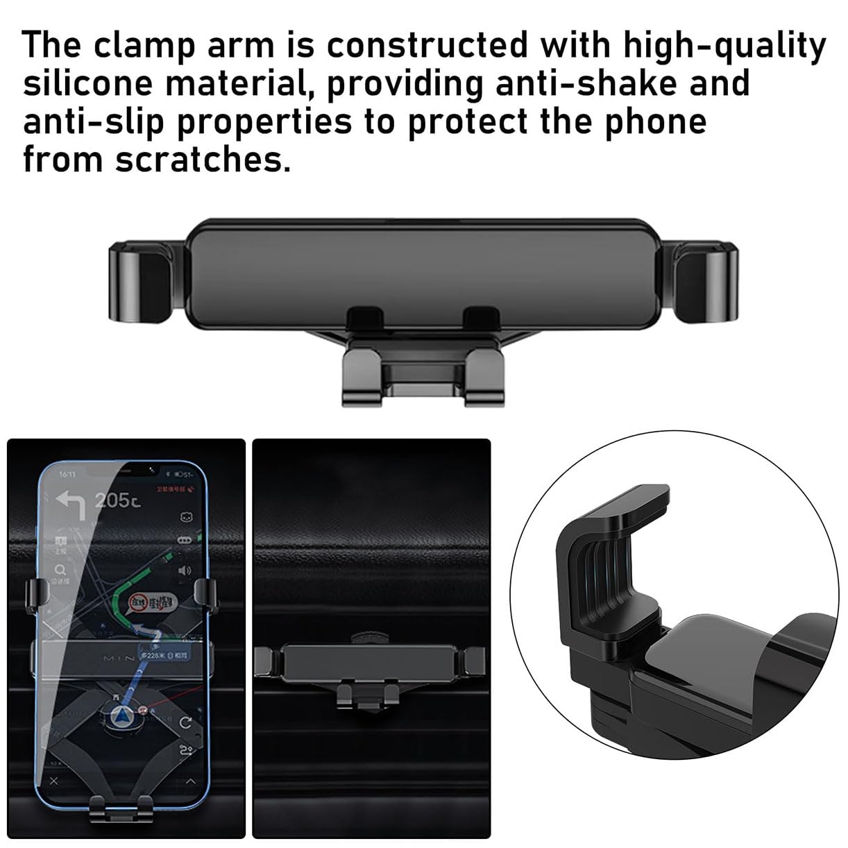 Soporte de teléfono móvil para Coche,Soporte de teléfono móvil Ajustable Giratorio 360°,para BMW G30 5 Series 6 Series GT G30 G31 G32 F90 M5 2018 2019 2020