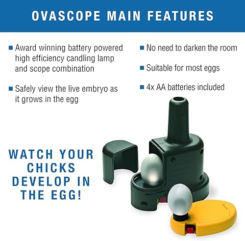 Miniatura 13 de Brinsea Incubadora de huevos Mini II Advance con giro automático de huevos y control de temperatura para incubar 7 pollo, pato u otros huevos