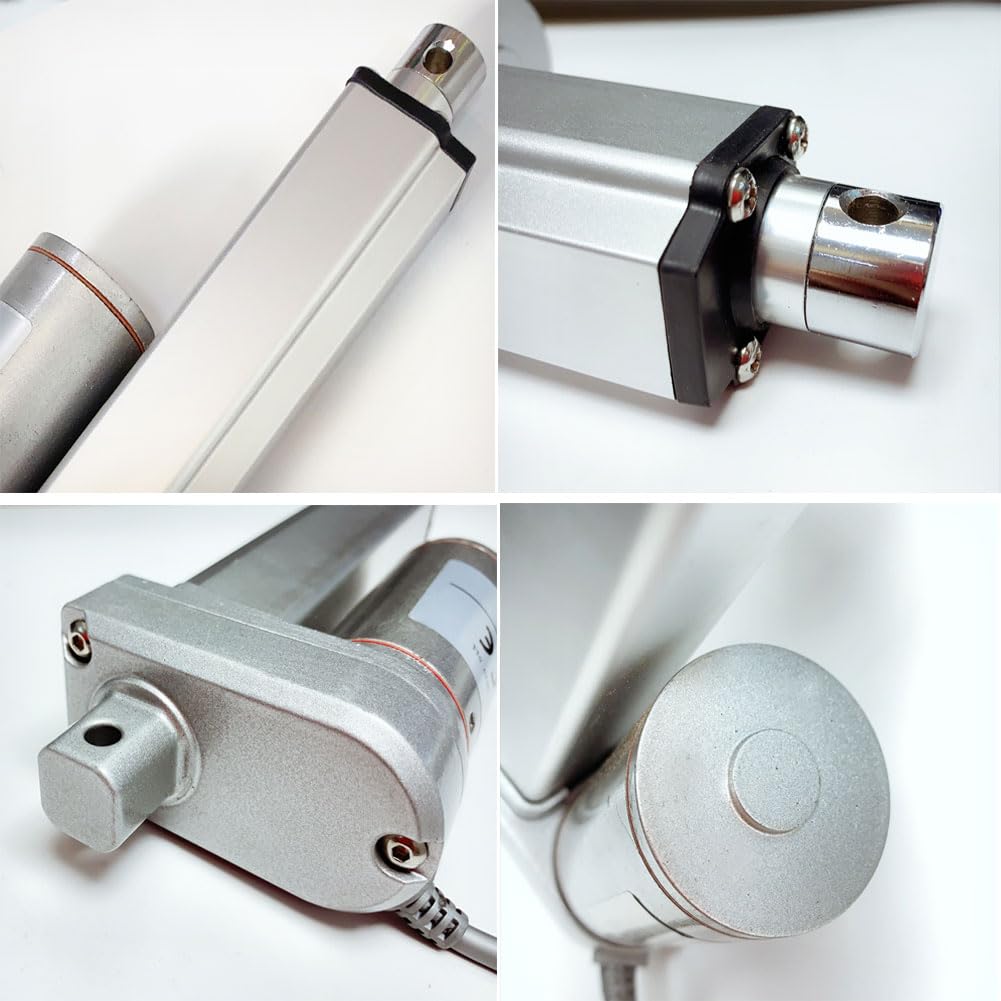 Lineaire Actuator DC12V/24V Maximale belasting 2000N, Slag 50-900mm, IP65 Waterdicht, Elektrische Motor Gebruik in Medische Wereld en Auto's(900mm -20mm/s-700N(70KG),24V