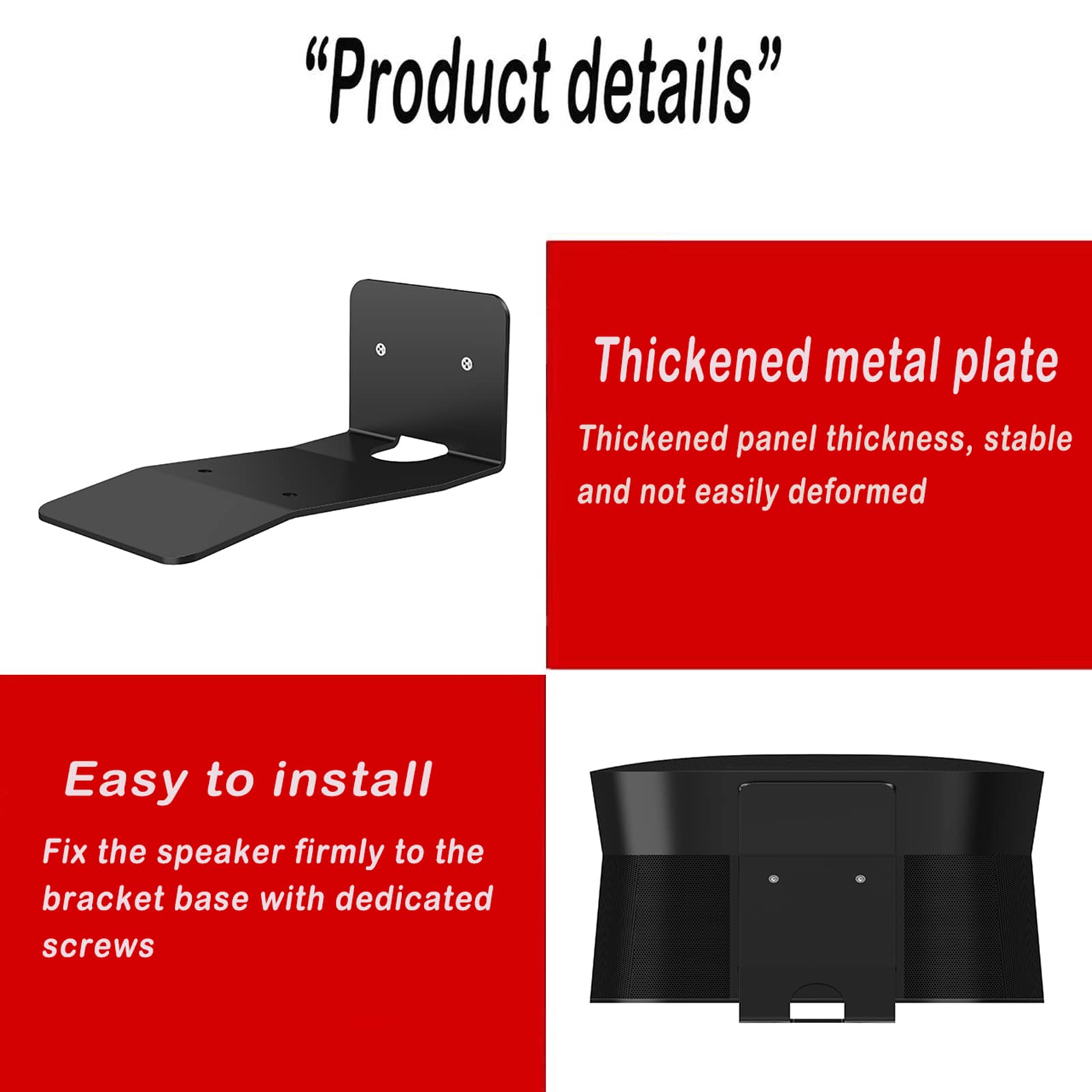 Amazon | Sonos Era 300に適した壁掛けスタンド、Sonos Era 300