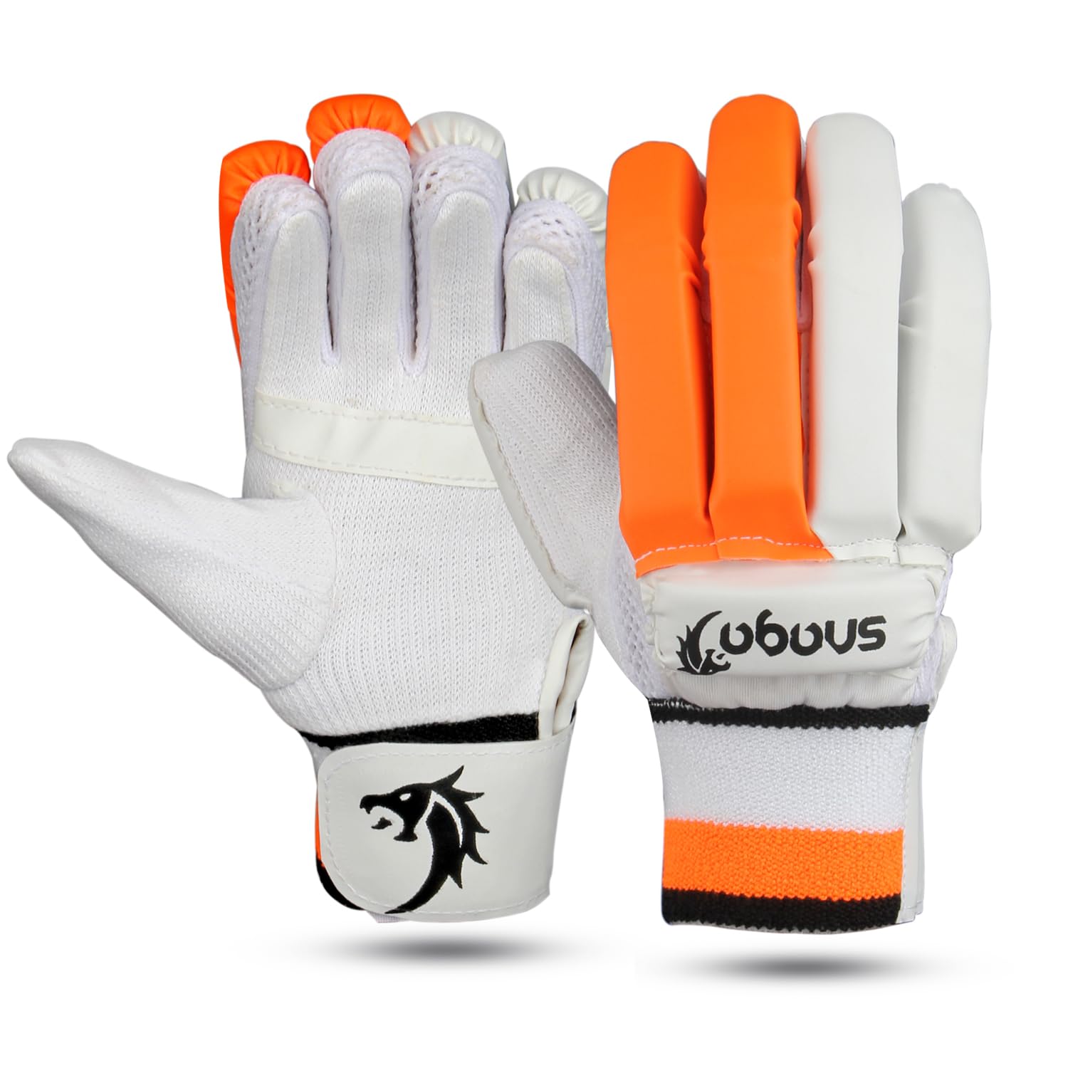 Snaga Polyvinyl Chloride Cricket Batting Right Hand Gloves For Boy School Mix Color (School, Youth R/H),Multicolour