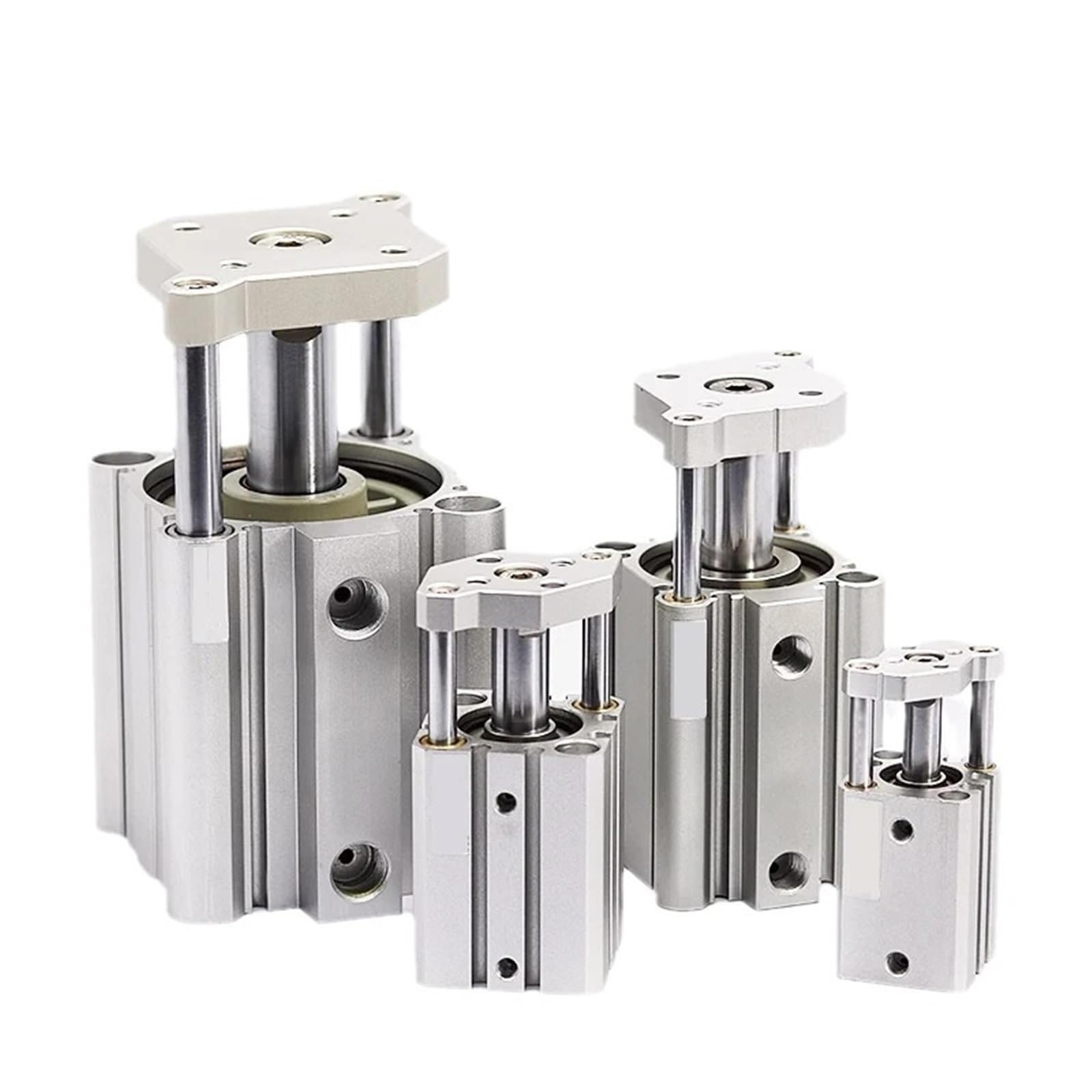 Vérin pneumatique CQMB100 course 30mm pour lignes d'assemblage