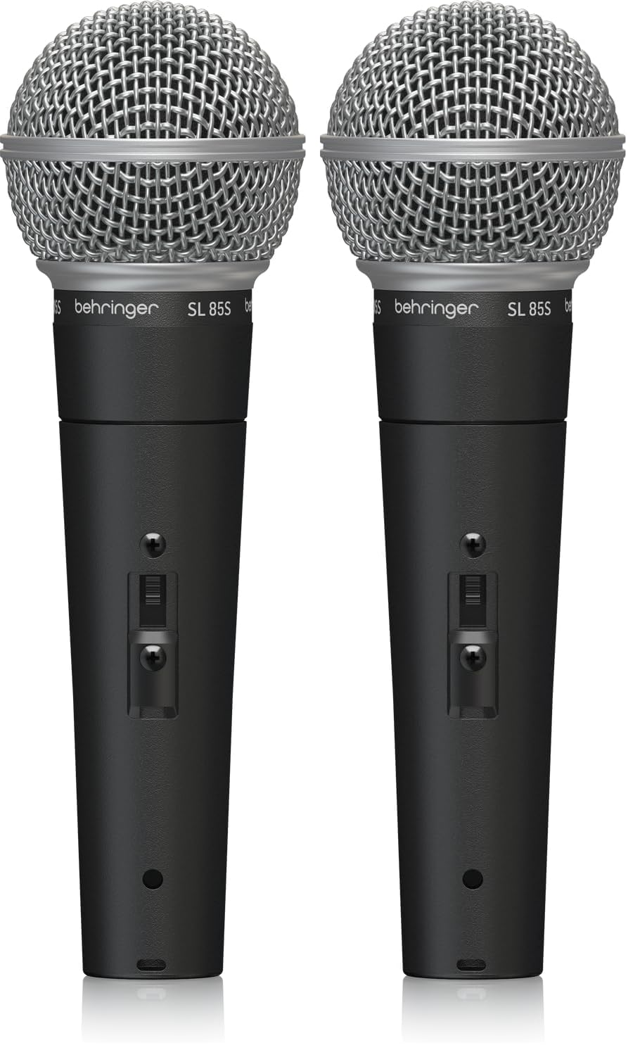 Behringer SL 85S Dynamisches Nierenmikrofon mit Schalter (Packung mit 2)