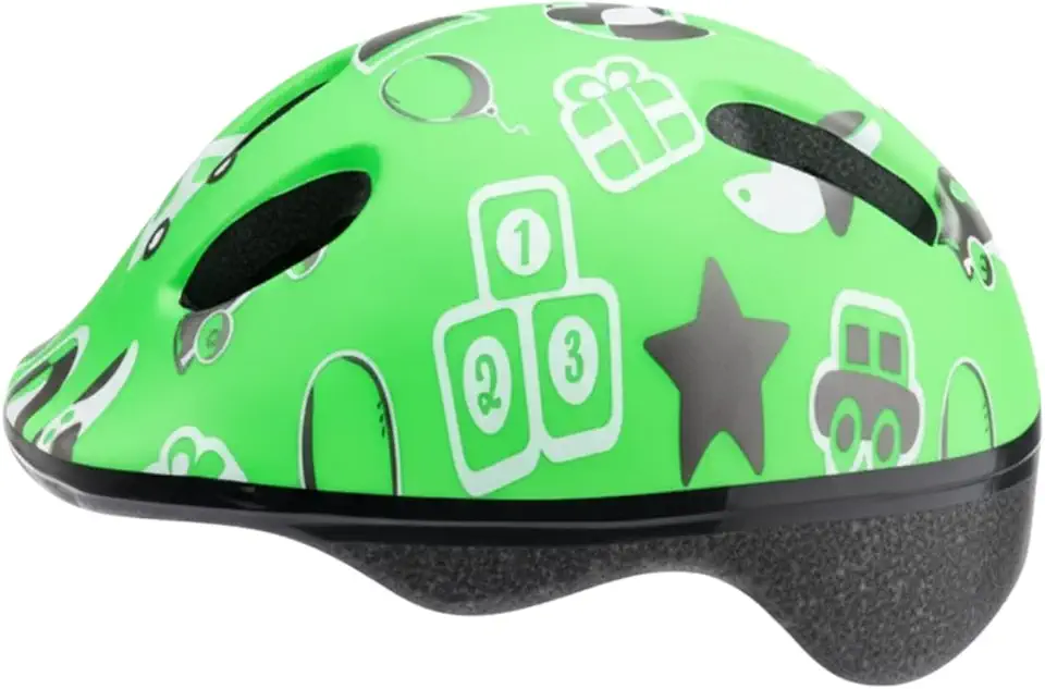 CAP. CICLISMO BABY TOYS VERDE FOSCO C/REGULADOR