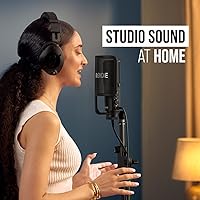 Vista 6 de RØDE NT-USB+ Professional-Grade USB Condenser Microphone For Recording Studio Quality Audio Directly To A Computer Or Mobile Device, Black