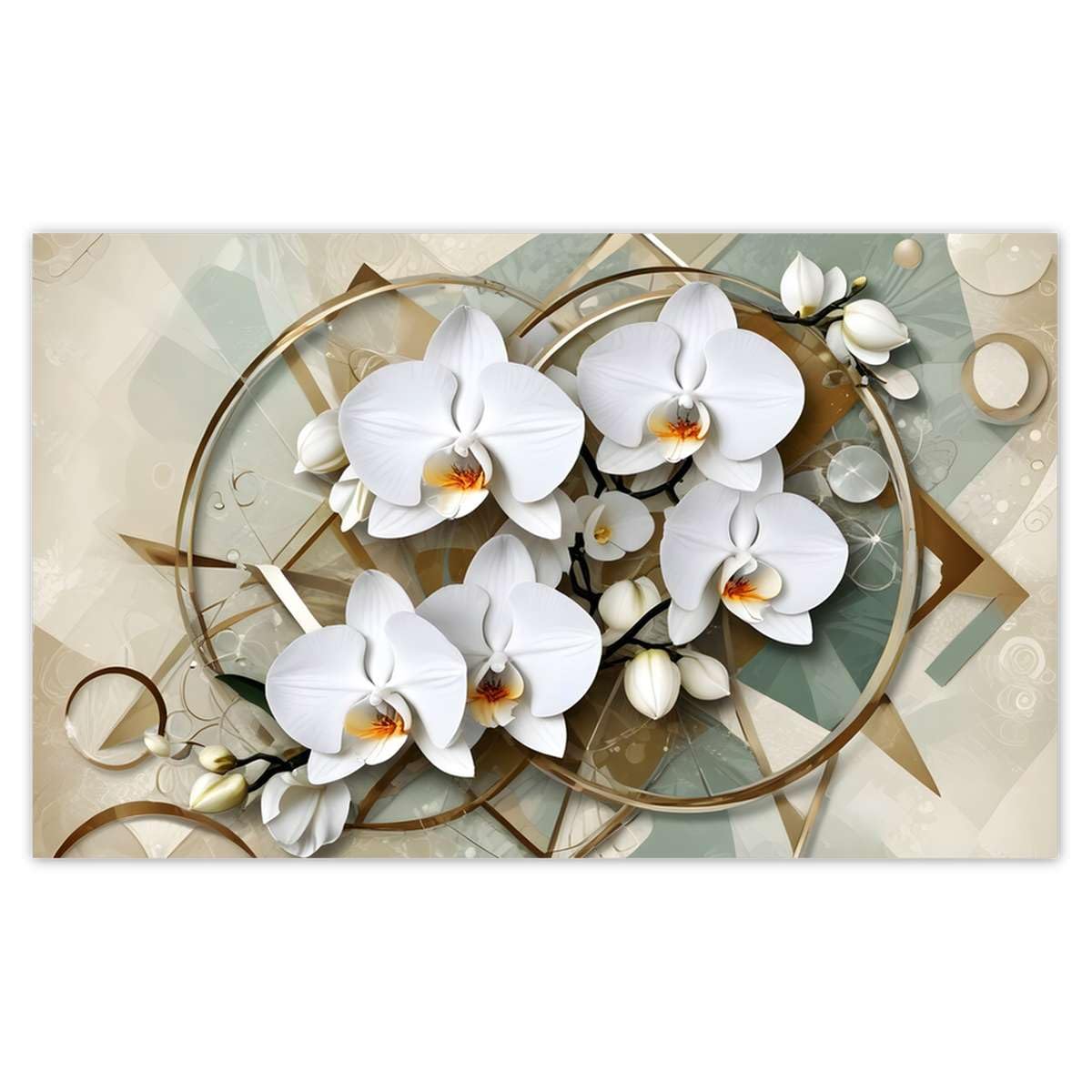 Papier peint non-tissé motif fleurs 416 x 254 cm H10405M_TV5BE