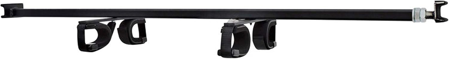 Great Day Quick-Draw Overhead Gun Rack - For UTVs With Roll Bar Depth of 28-35in - Black Powder-Coated Finish - 2 Gun Model, QD851-OGR