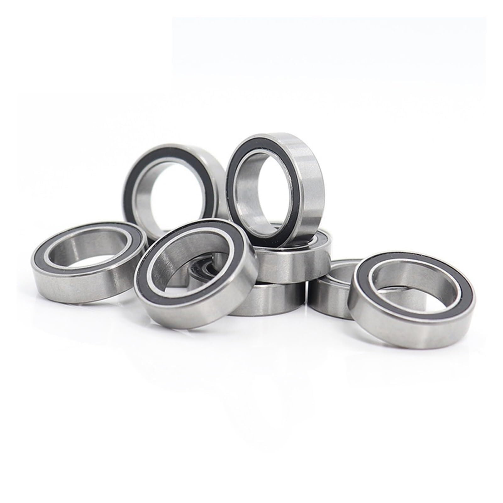 Aspectos, 10 Uds 6703RS 17 * 23 * 4mm rodamiento ABEC-7 61703 6703 63703 rodamientos de bolas acero cromado con sello goma negro 6703-2RS