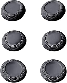 コントローラーサムグリップ - 6 個パックのアナログスティックプロテクター、滑り止めゴムキャップ、高精度タッチブースト |競技用ゲームアクセサリーデザインプレーヤー男性女性チャンピオンシップ練習屋内ポータブル