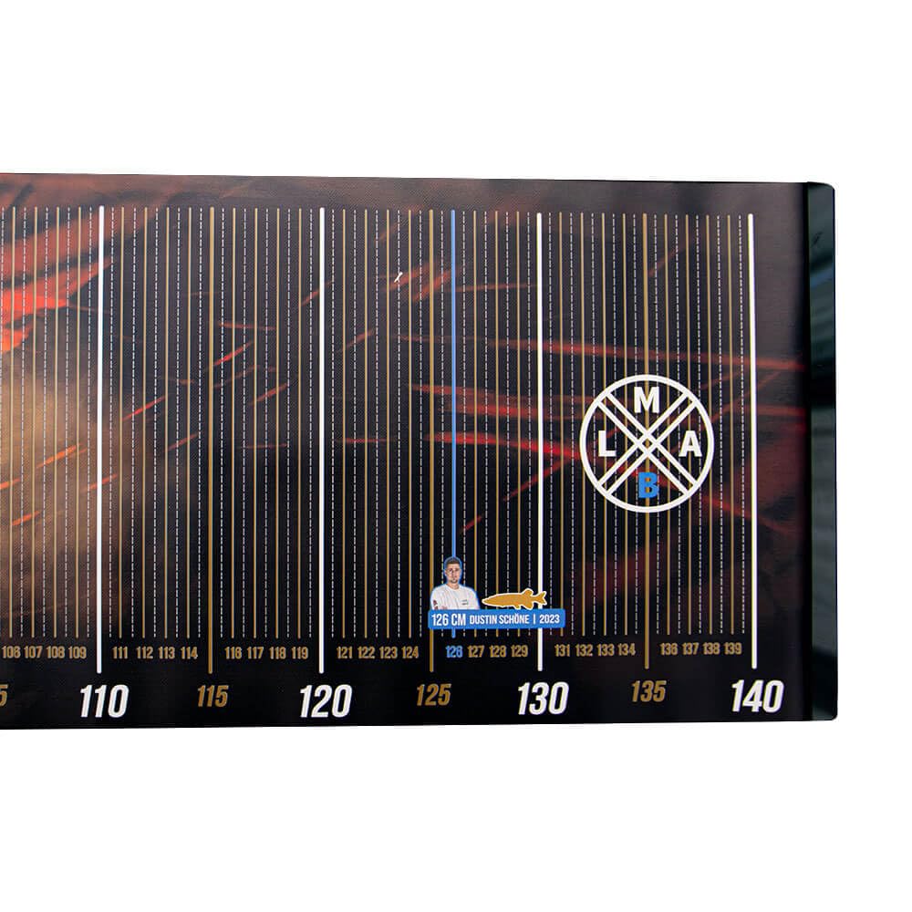 YPC Measure Mat, Original YouTube Predator Cup 2023 Abhakmatte,140 cm Angel Maßband
