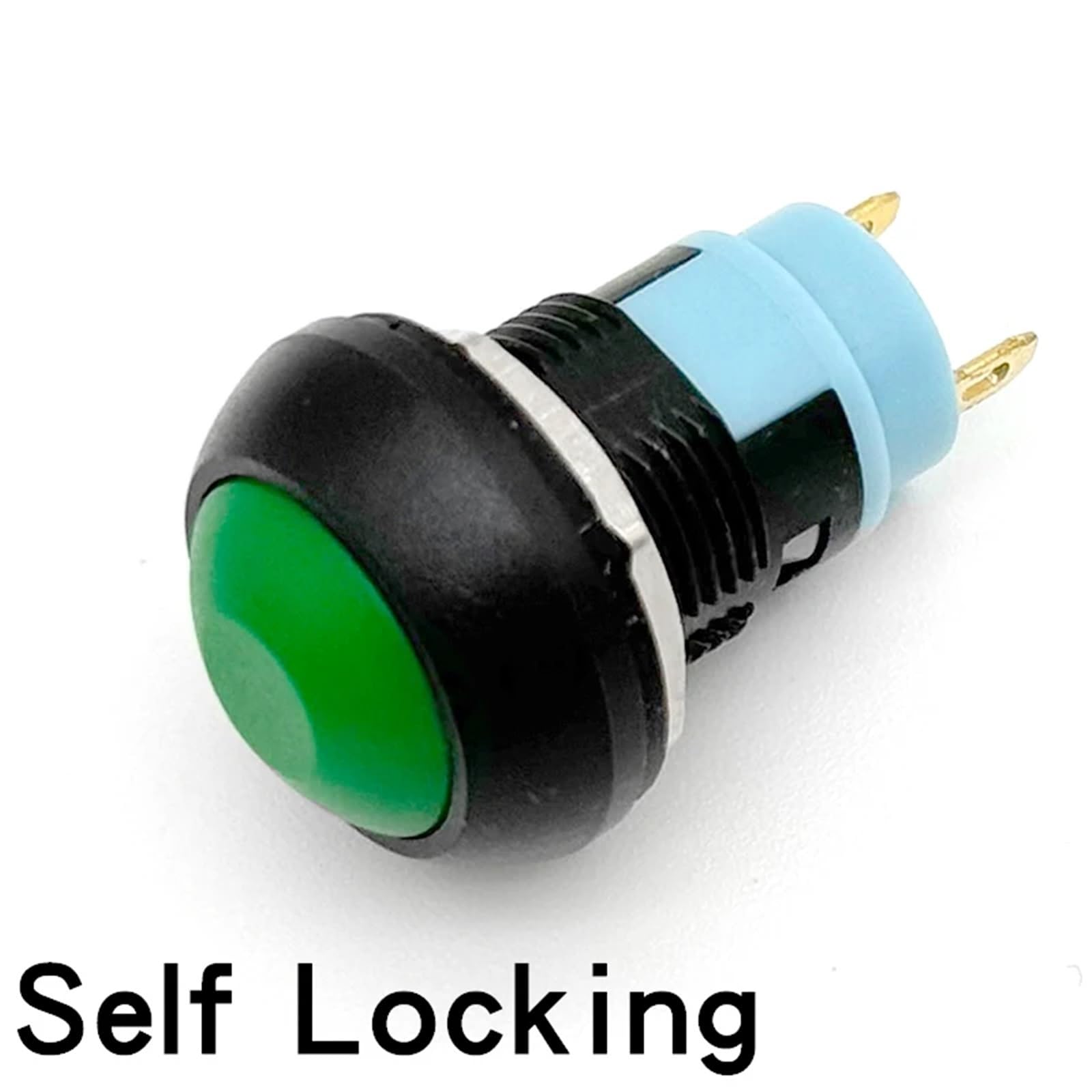 5/20/100 STÜCKE 12mm Momentary Push Button Switch PBS-33B Selbstrückstellender runder Schalter SPST NO 2Pin 1A DC12V